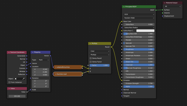 Use the mapping's Location params to adjust pixel positions. Hook up a VALUE node to the scale to control pixel size. Scale up until only one pixel fits in the screen's height, then multiply the scale * screen's height resolution  (eg *1080)