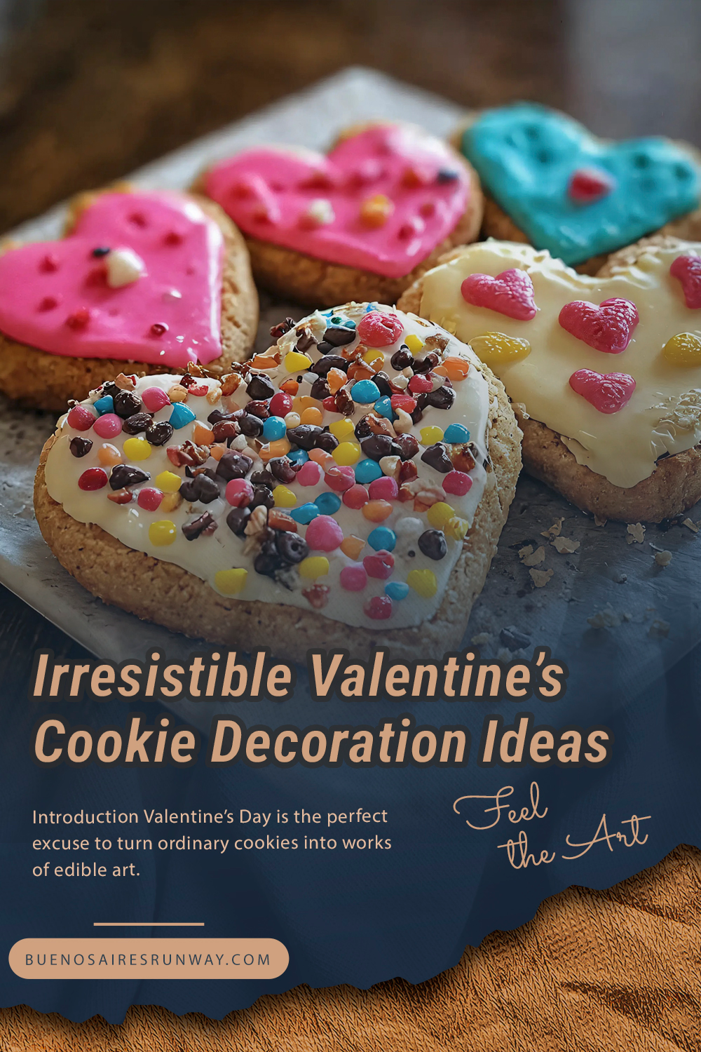 Irresistible Valentine's Cookie Decoration Ideas