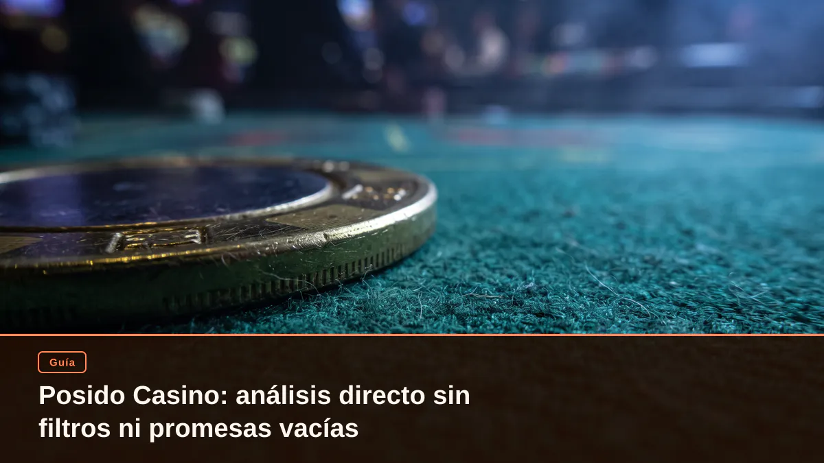 Posido Casino: análisis directo sin filtros ni promesas vacías