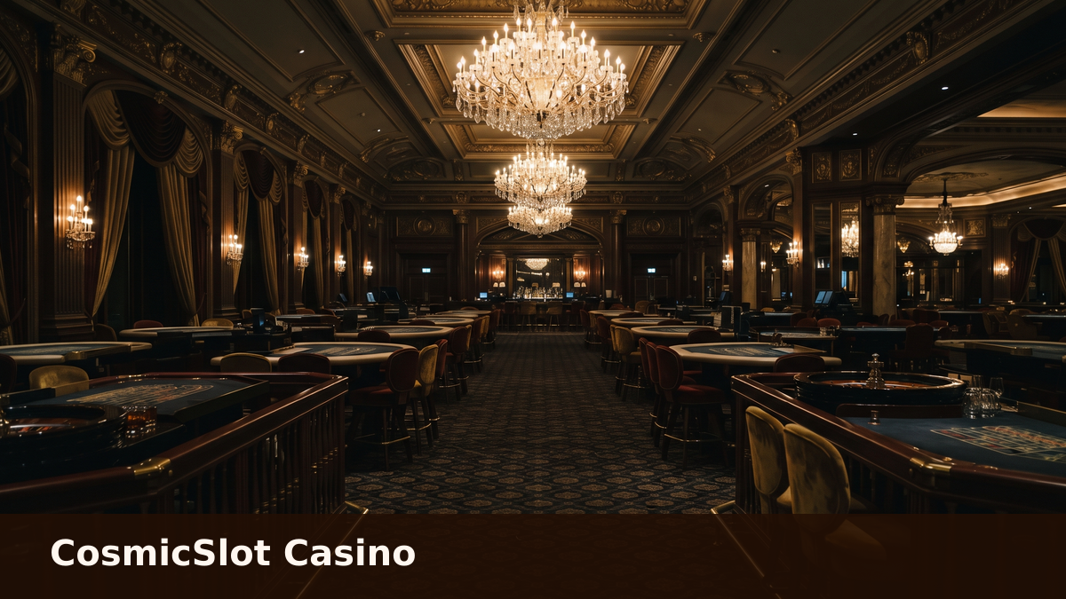 CosmicSlot Casino � welkomstbonus