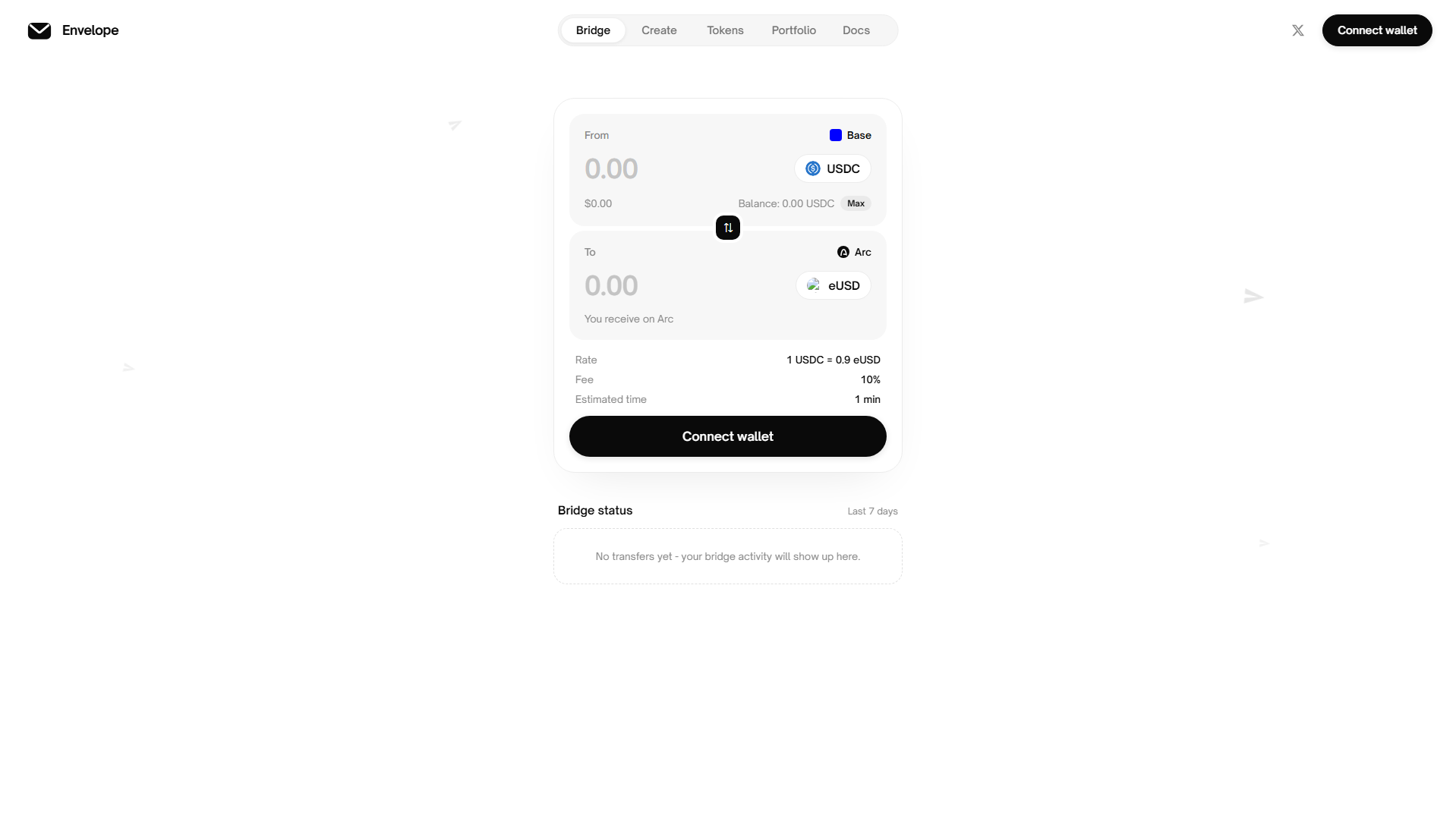 Screenshot of envelopetrade.net