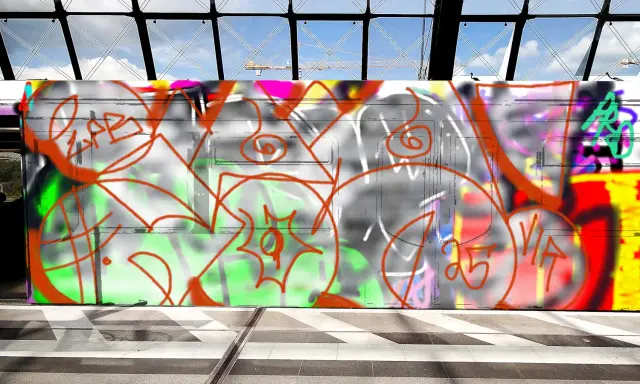 Graffiti artwork by JERR