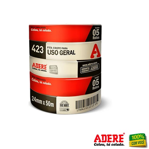 FITA CREPE 24MMX50M 423 BEGE - ADERE