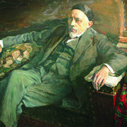 Портрет академика А Н Северцова 1925