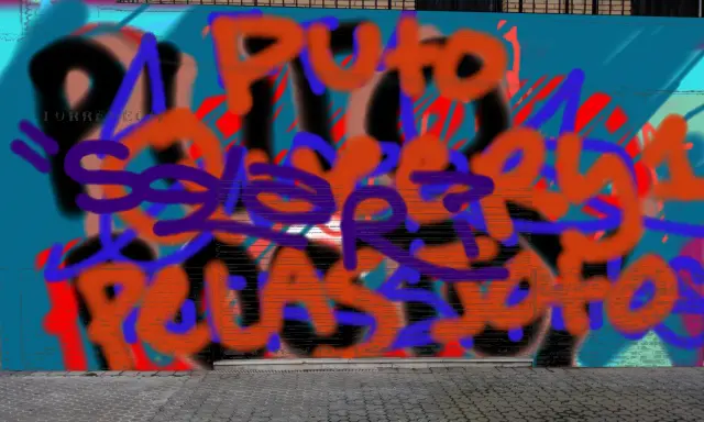 Graffiti artwork by SOLAR