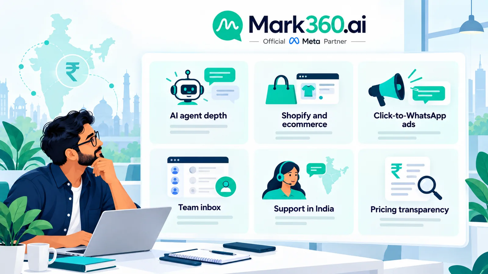 Evaluation criteria for India WhatsApp BSP buyers