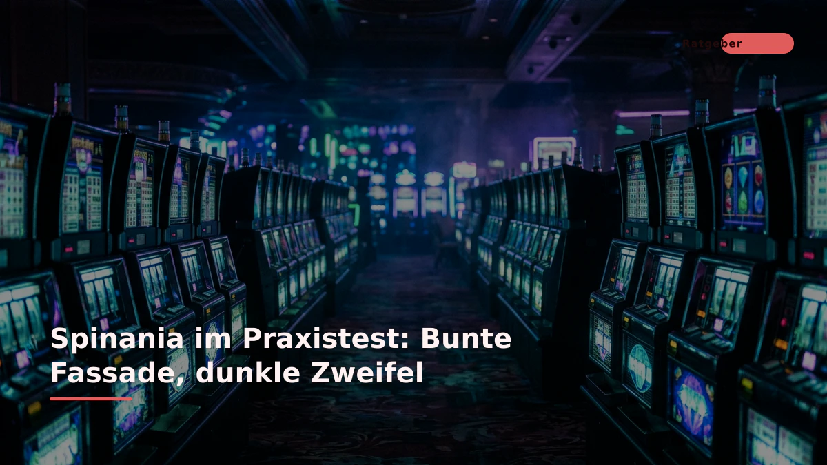 Spinania im Praxistest: Bunte Fassade, dunkle Zweifel