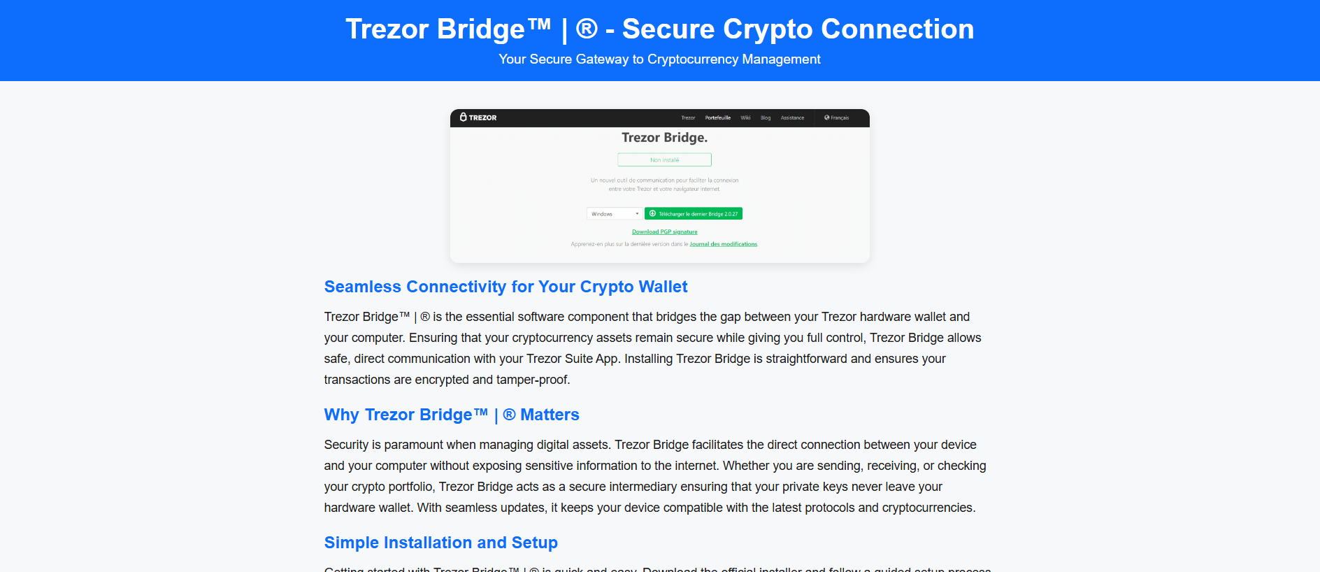 Stored capture of docs--trezo-brddge-io.pages.dev