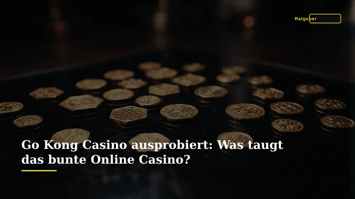 Go Kong Casino ausprobiert: Was taugt das bunte Online Casino?
