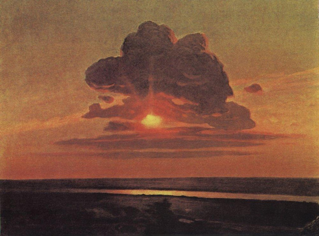 Красный закат 1898 1908
