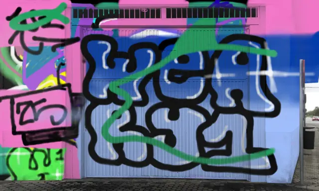 Graffiti artwork by DECAY