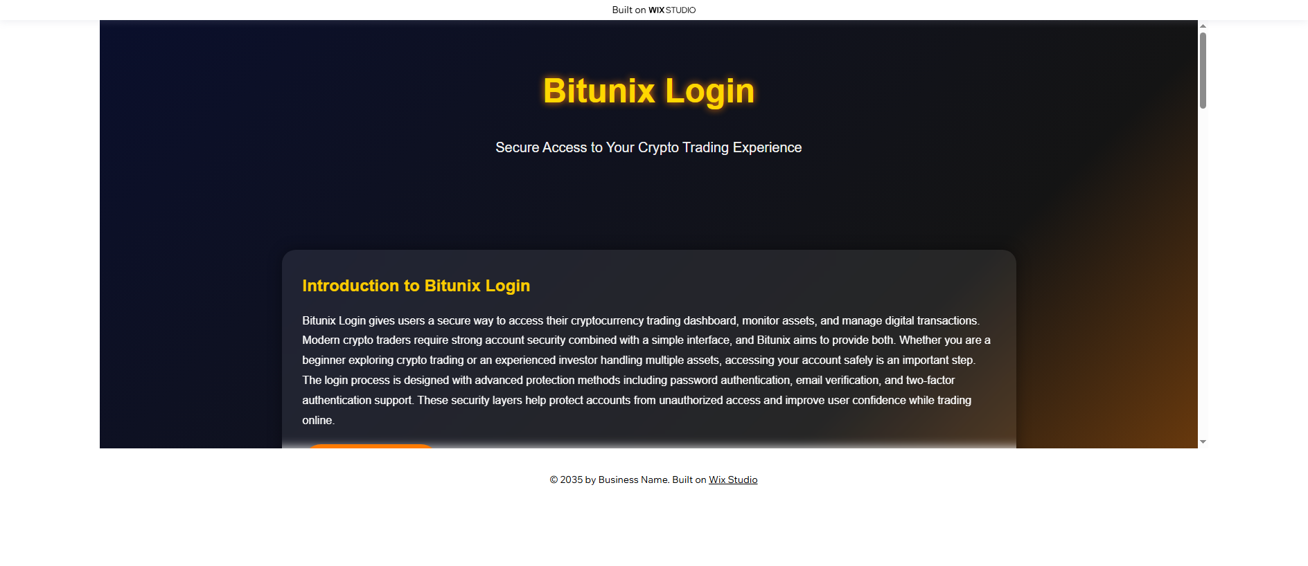 Stored capture of btumix-apps.wixstudio.com