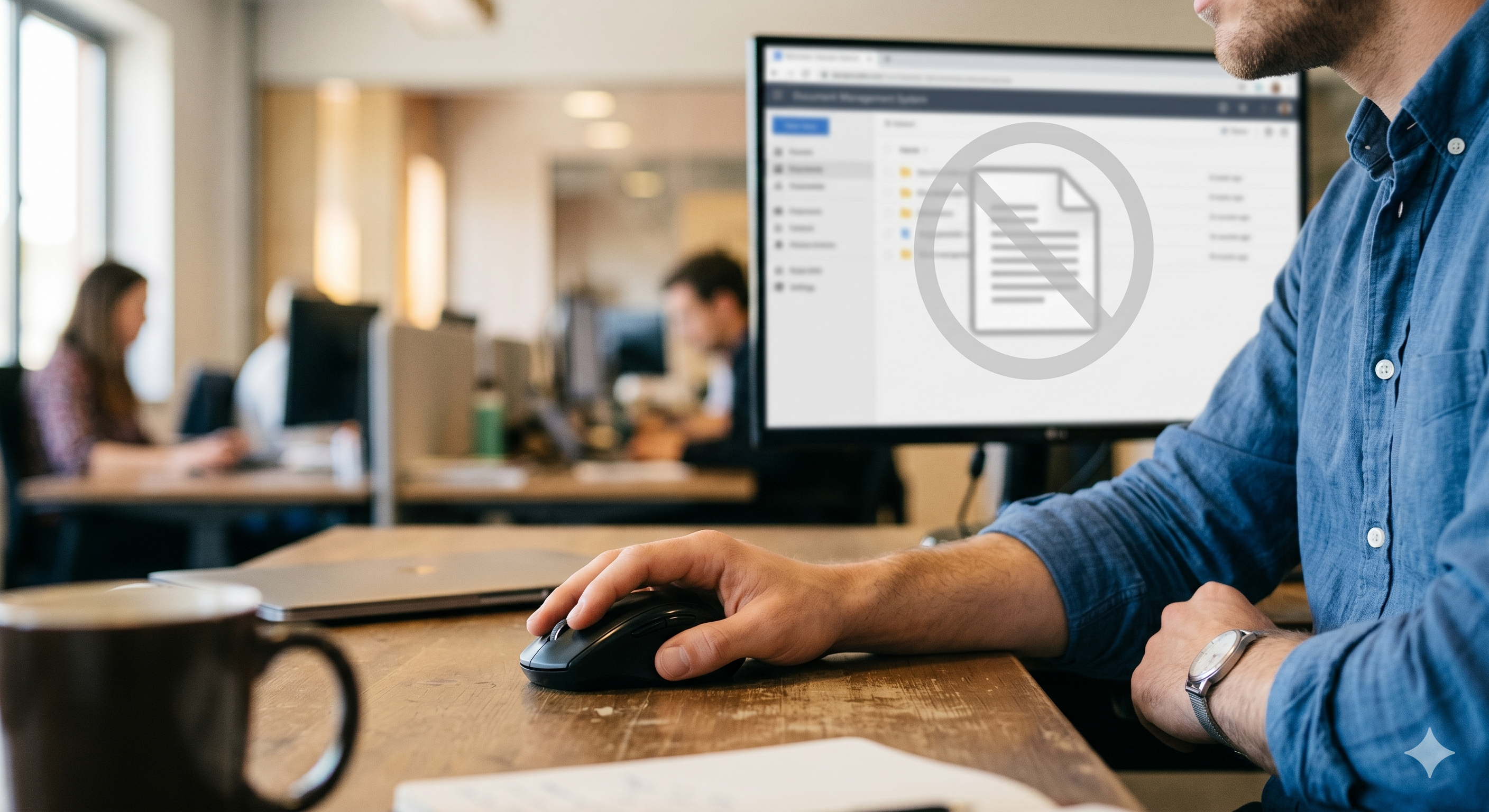 Selective access and read only permissions illustration