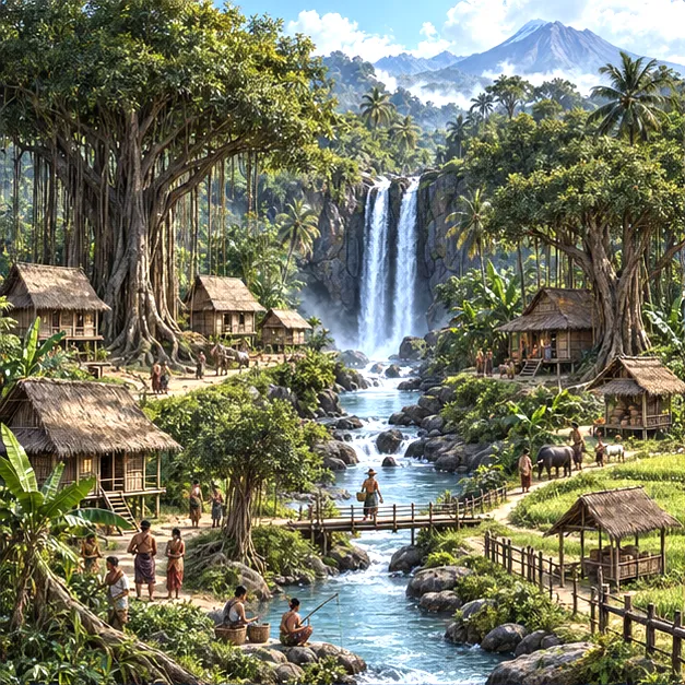 The Village by the Falls