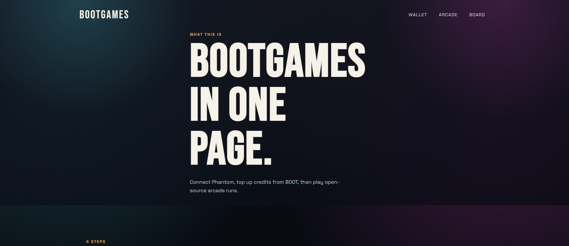 Stored capture of bootgames.io