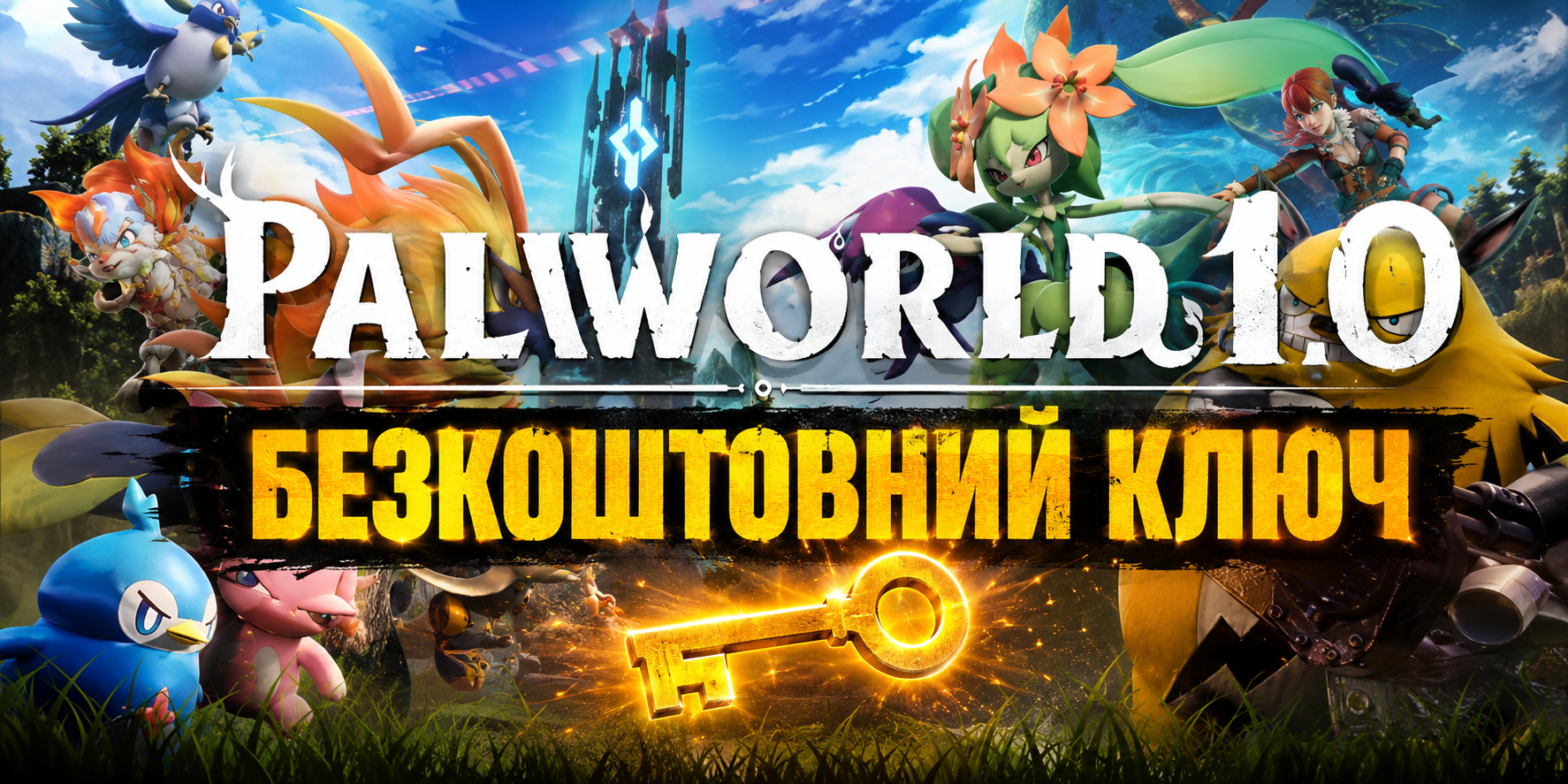 Безкоштовний ключ Palworld (Steam)