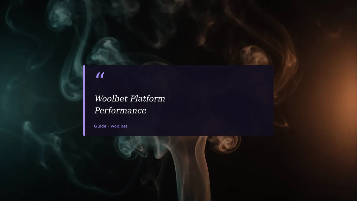 Woolbet Platform Performance