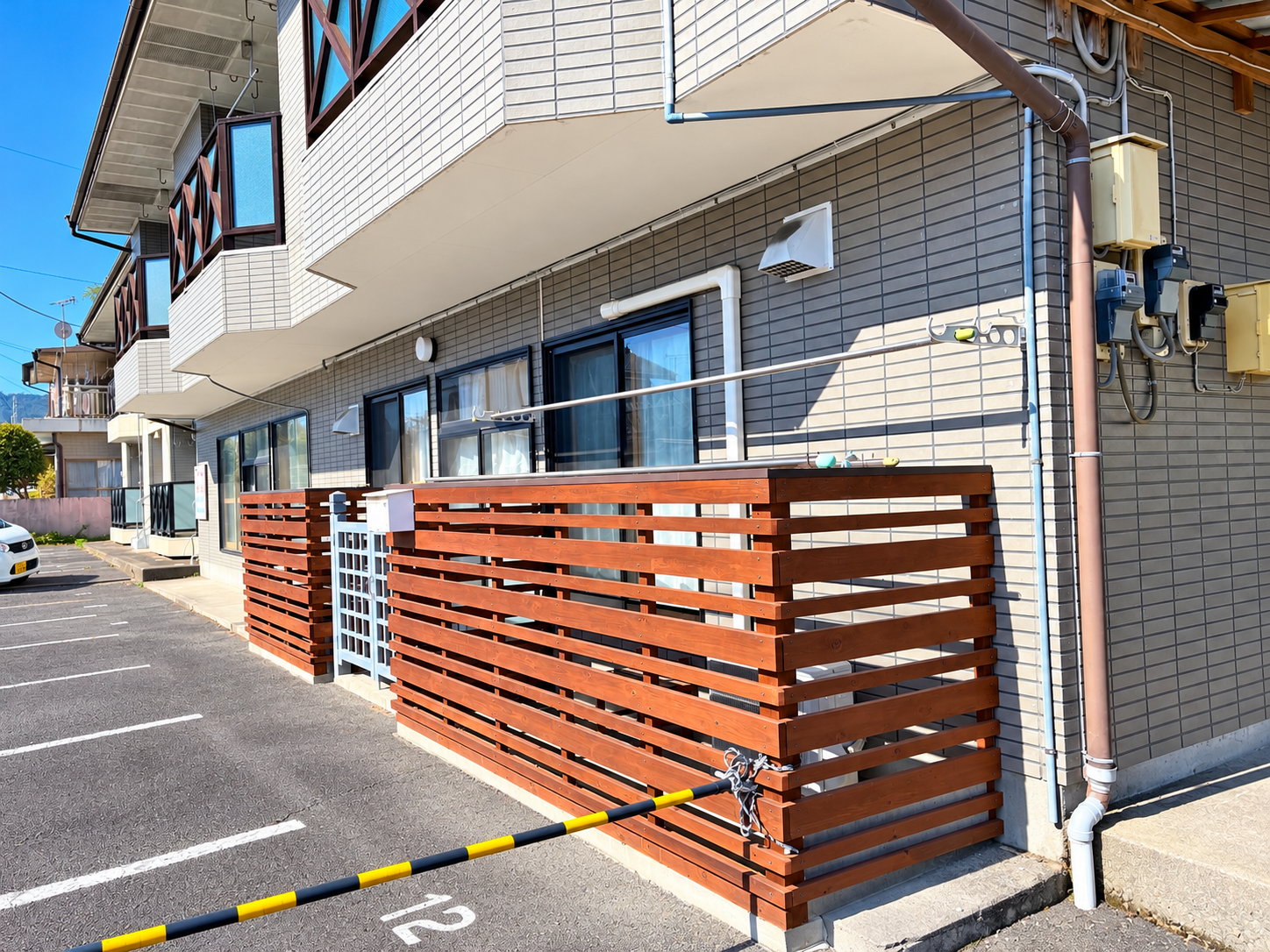 ハイツカラサワ建物外観2