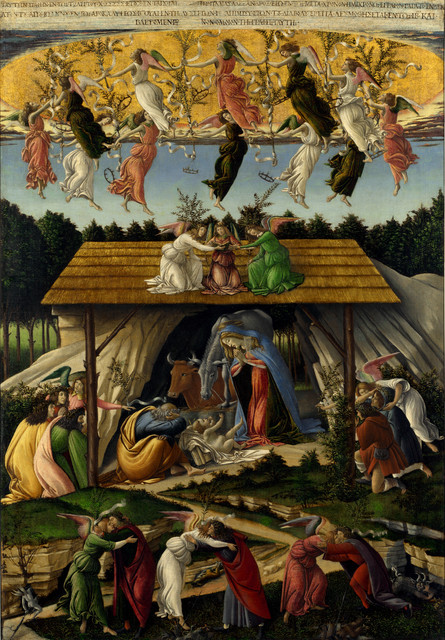 Boticelli Mystische Geburt