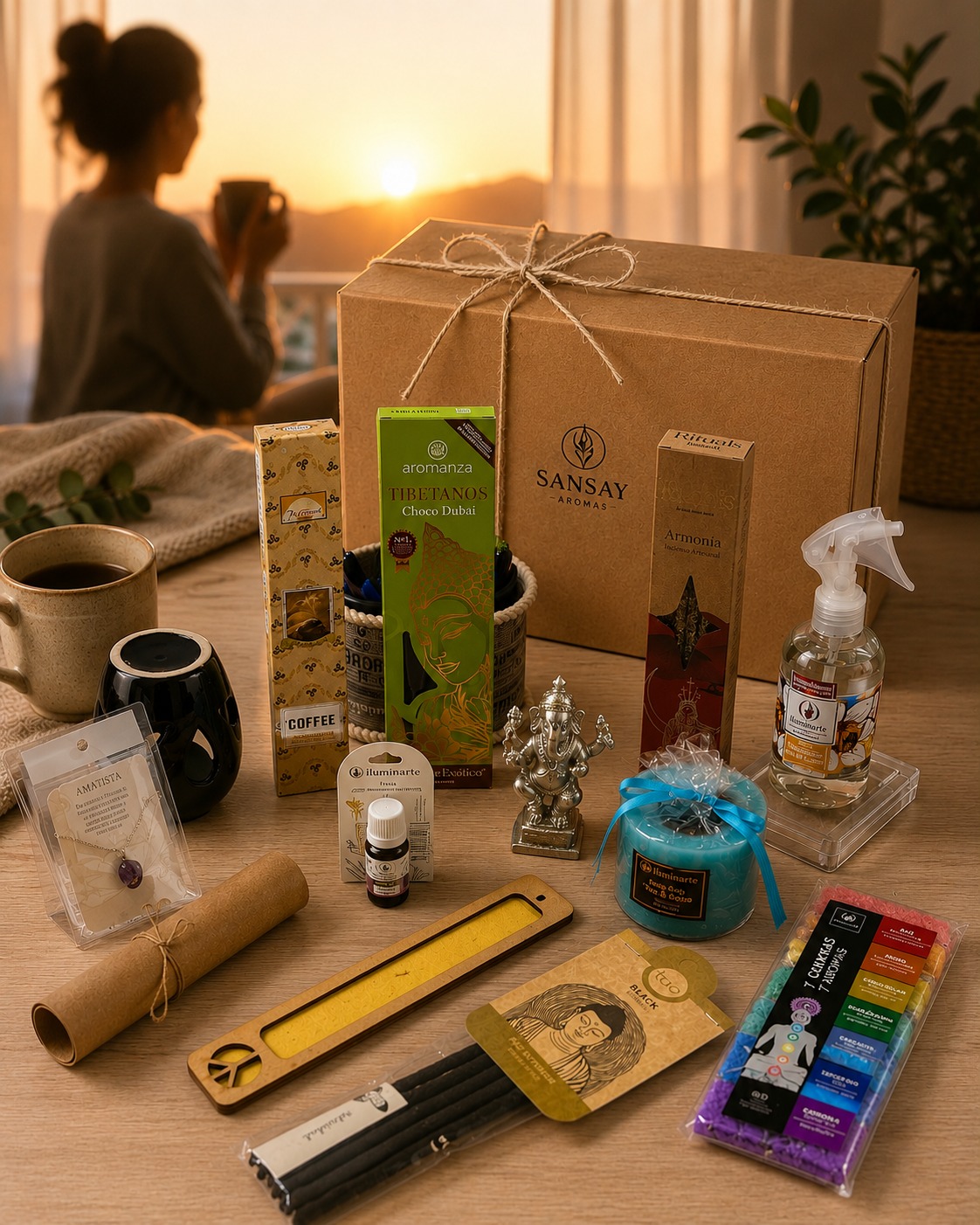 Kit Ritual Modo Amanecer Sansay Aromas