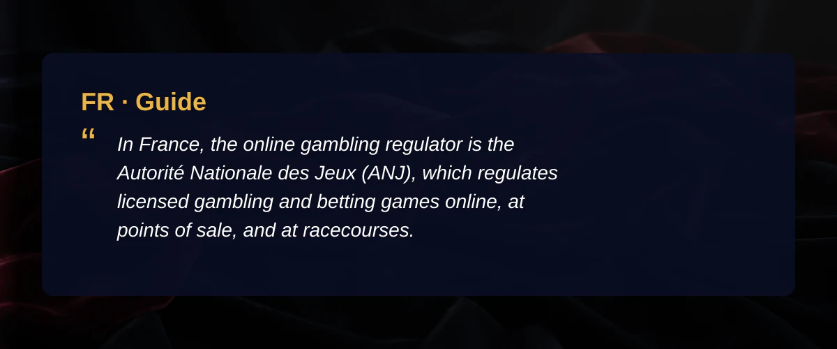 Jeux d'argent en ligne casino : cadre français et limites — Guide