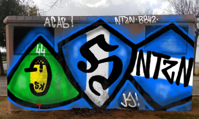 Graffiti artwork by vandald