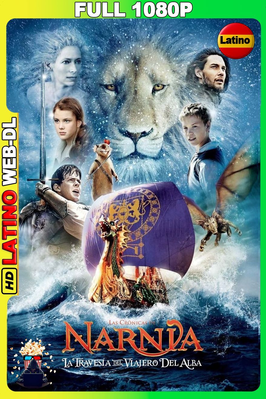 Las Crónicas de Narnia 3 La Travesía del Viajero del Alba (2010) [Full 1080p] WEB-DL [Latino-Inglés]