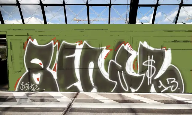 Graffiti artwork by senartolai