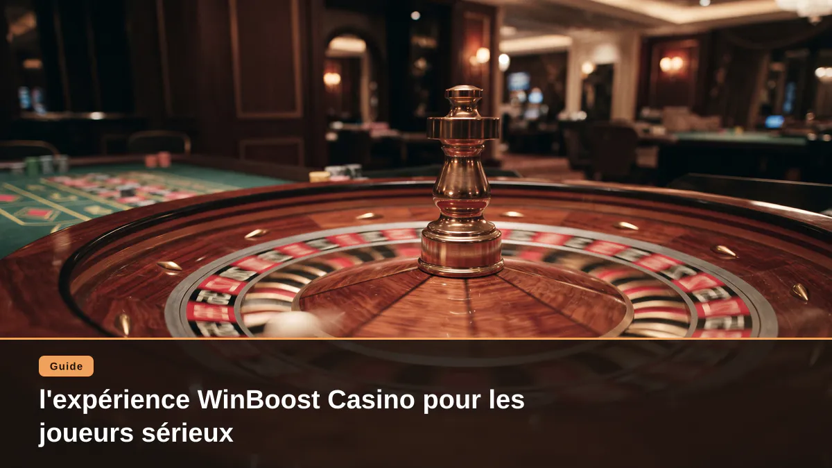 l'expérience WinBoost Casino pour les joueurs sérieux