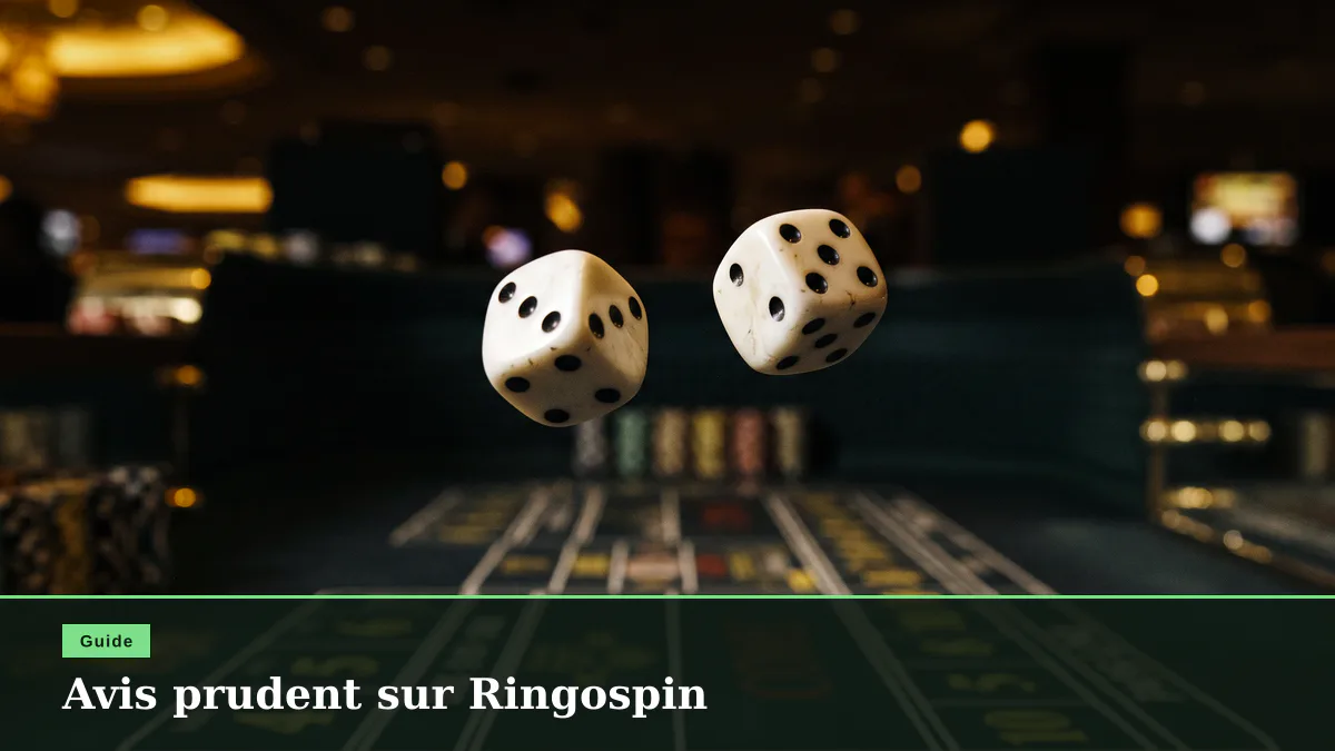 Avis prudent sur Ringospin