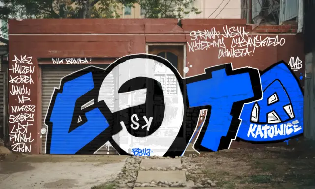 Graffiti artwork by vandald