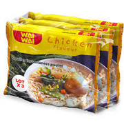 wai wai nouilles poulet x9