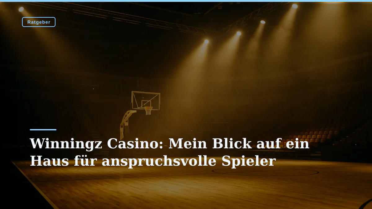 Winningz Casino: Mein Blick auf ein Haus für anspruchsvolle Spieler