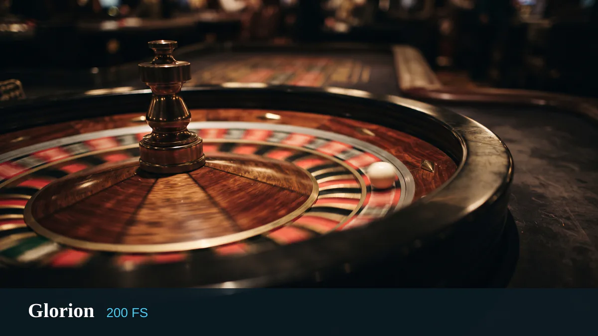Glorion Casino — Willkommensbonus 100% bis €750 + 200 FS, Zahlungen: Visa, Mastercard, Skrill, Neteller, Sofort