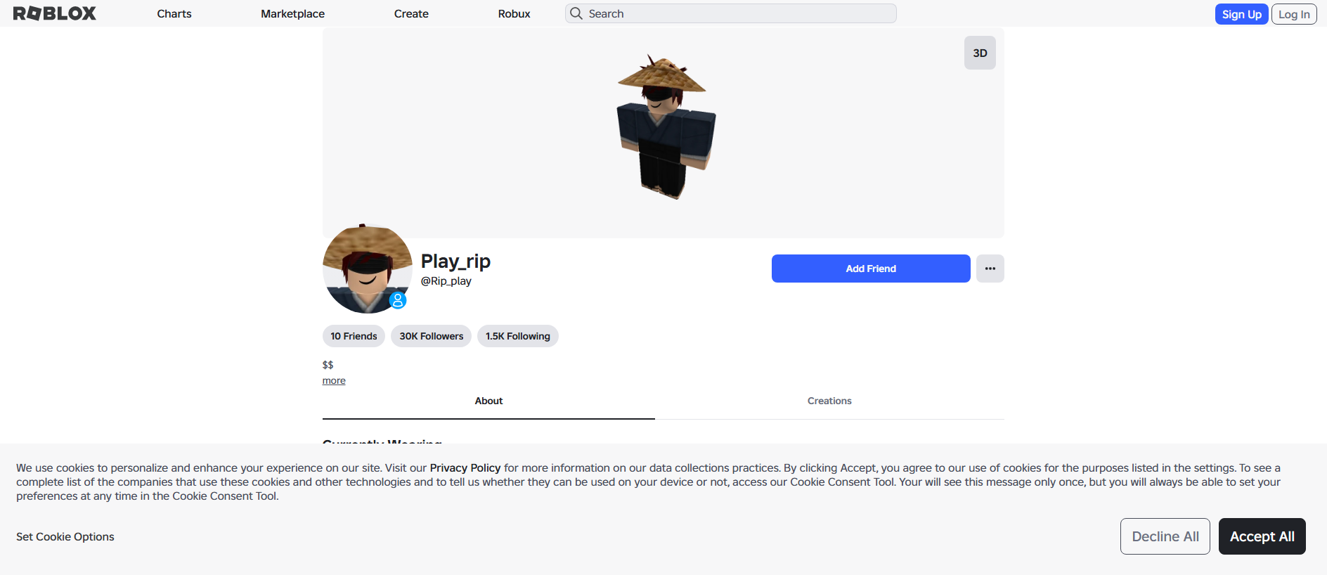 Stored capture of roblox.com.ee