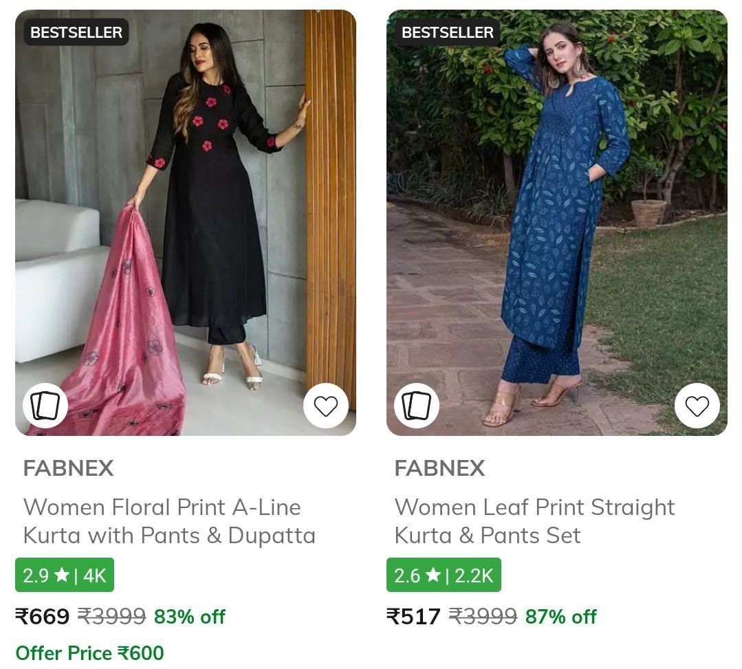 Ajio Ethnic Festive – Lowest Price Get 80% OFF Today