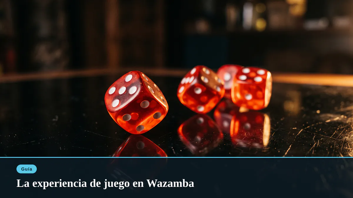 La experiencia de juego en Wazamba