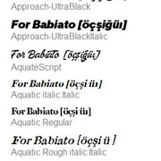 Font-List45