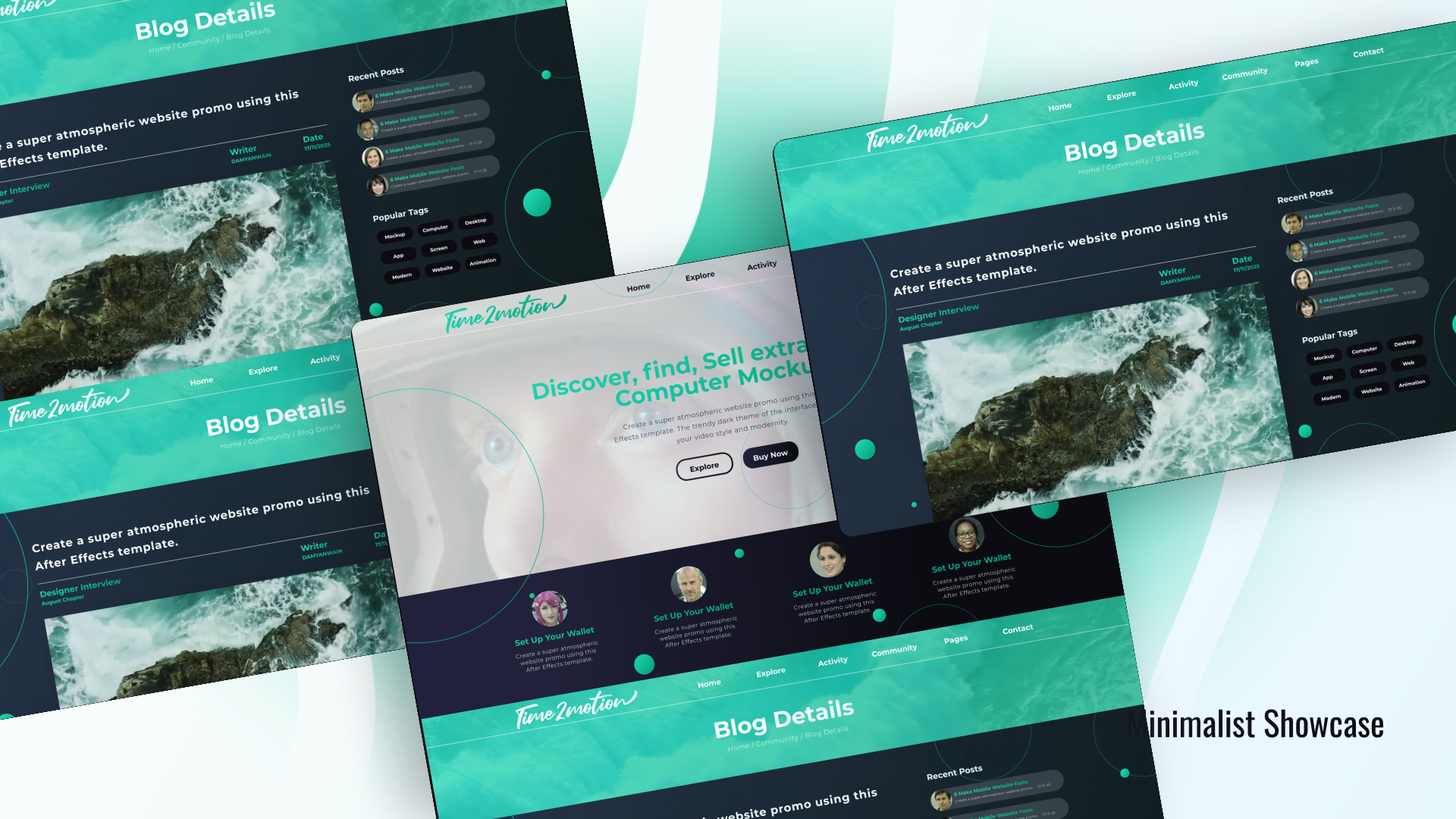 Web Desktop Promo Mockup Web Desktop Promo Mockup