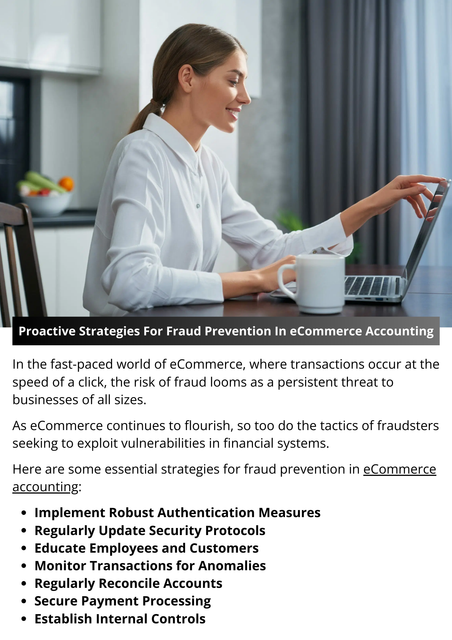 In the fast-paced world of eCommerce, where transactions occur at the speed of a click, the risk of fraud looms as a persistent threat to businesses of all sizes. As eCommerce continues to flourish, so too do the tactics of fraudsters seeking to exploit vulnerabilities in financial systems. However, with proactive strategies in place, eCommerce businesses can fortify their defenses and protect themselves against fraudulent activities. To know more visit here  https://www.esenshi.com/