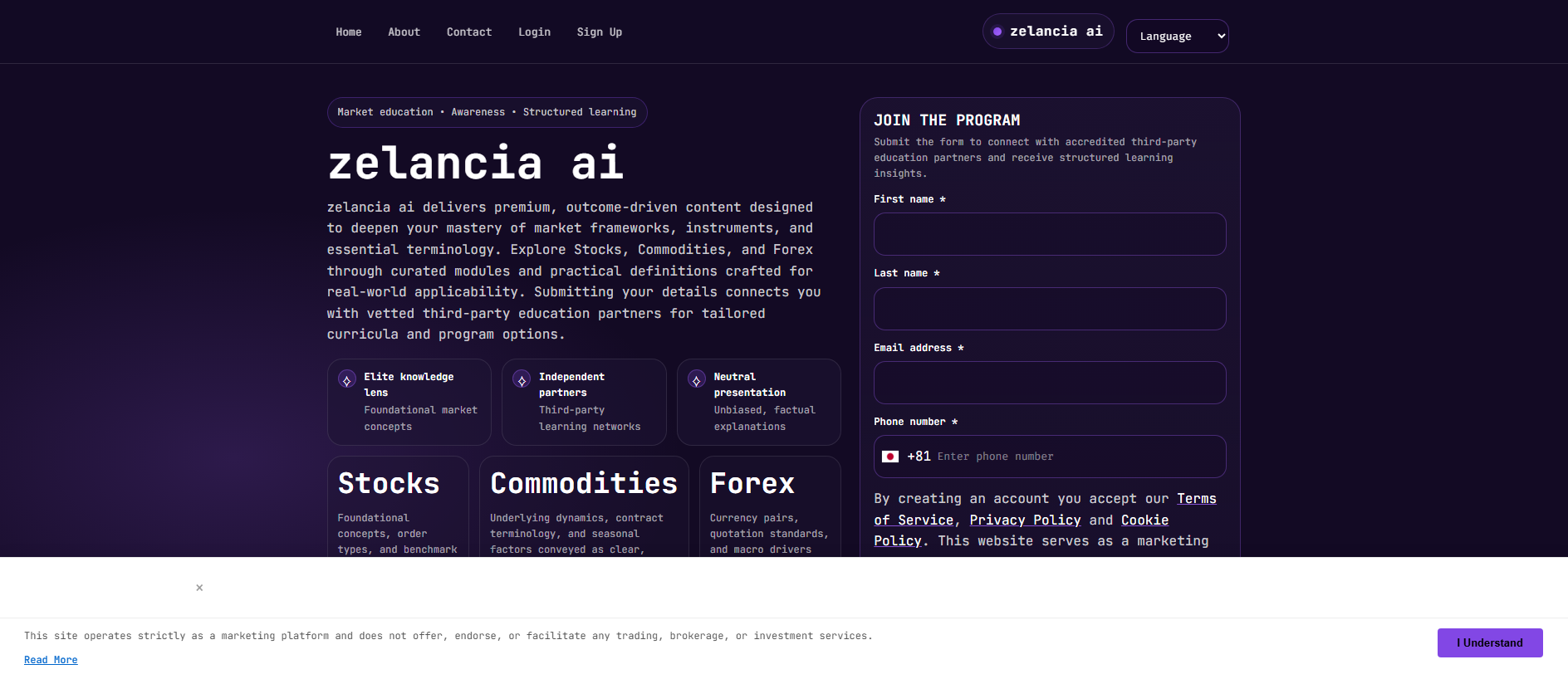 Stored capture of zelancia-ai.click