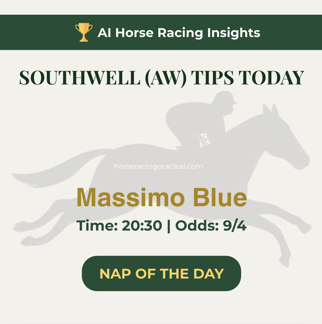 Free Horse Racing Tips Today — Southwell NAP Massimo Blue 20:30 August 27
