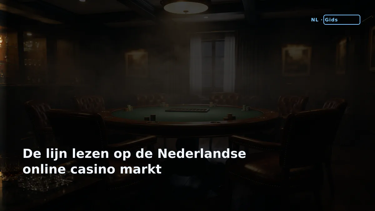De lijn lezen op de Nederlandse online casino markt
