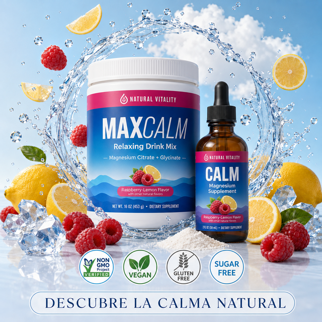 MAXCALM con suplemento de regalo