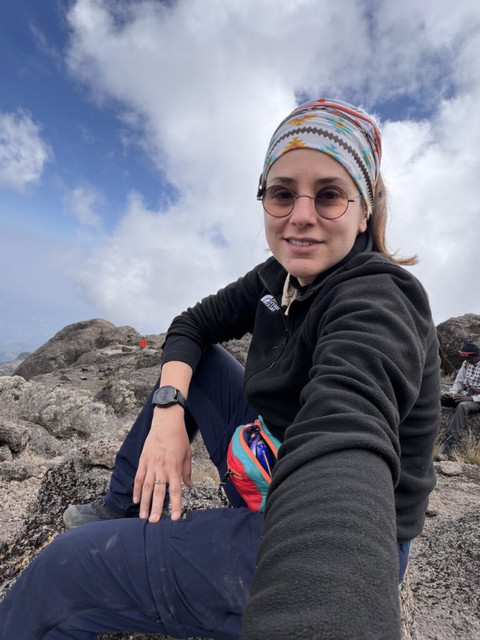 Soha on the Kilimanjaro Summit Trek