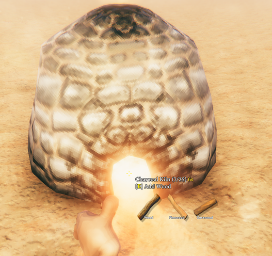 Charcoal Kiln input hints