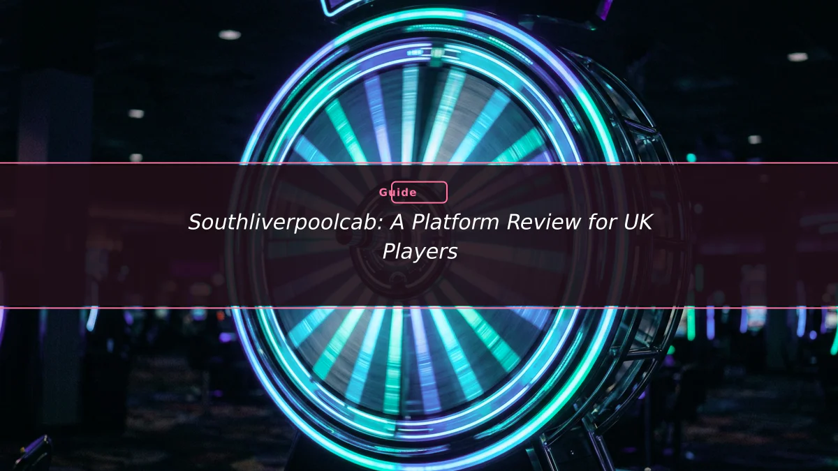 Southliverpoolcab: A Platform Review for UK Players