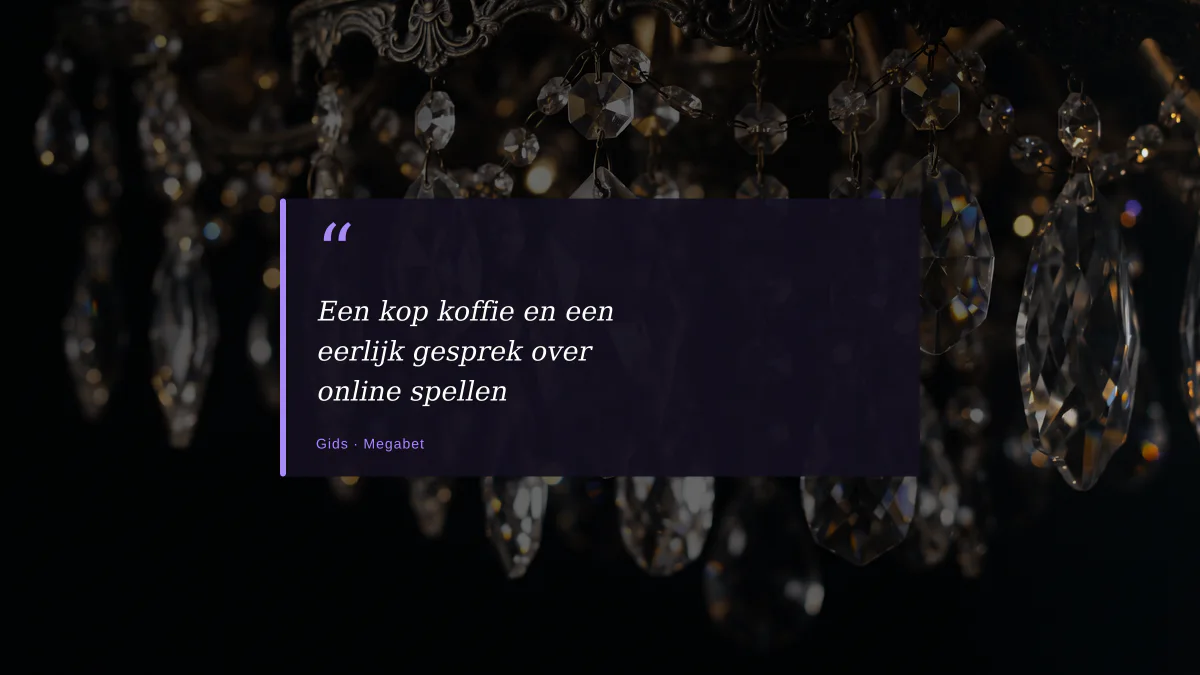 Een kop koffie en een eerlijk gesprek over online spellen