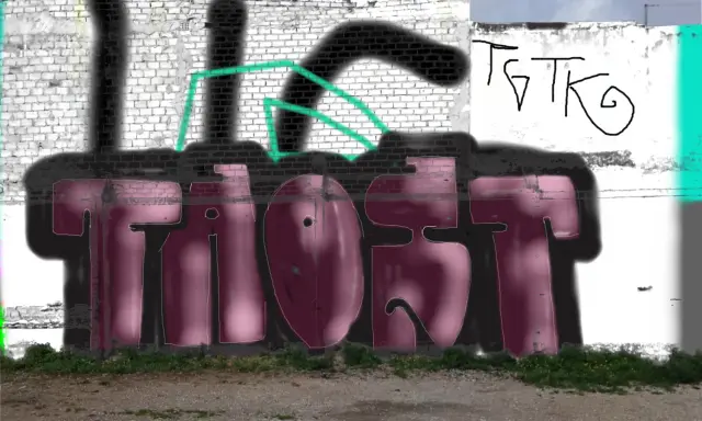 Graffiti artwork by taost