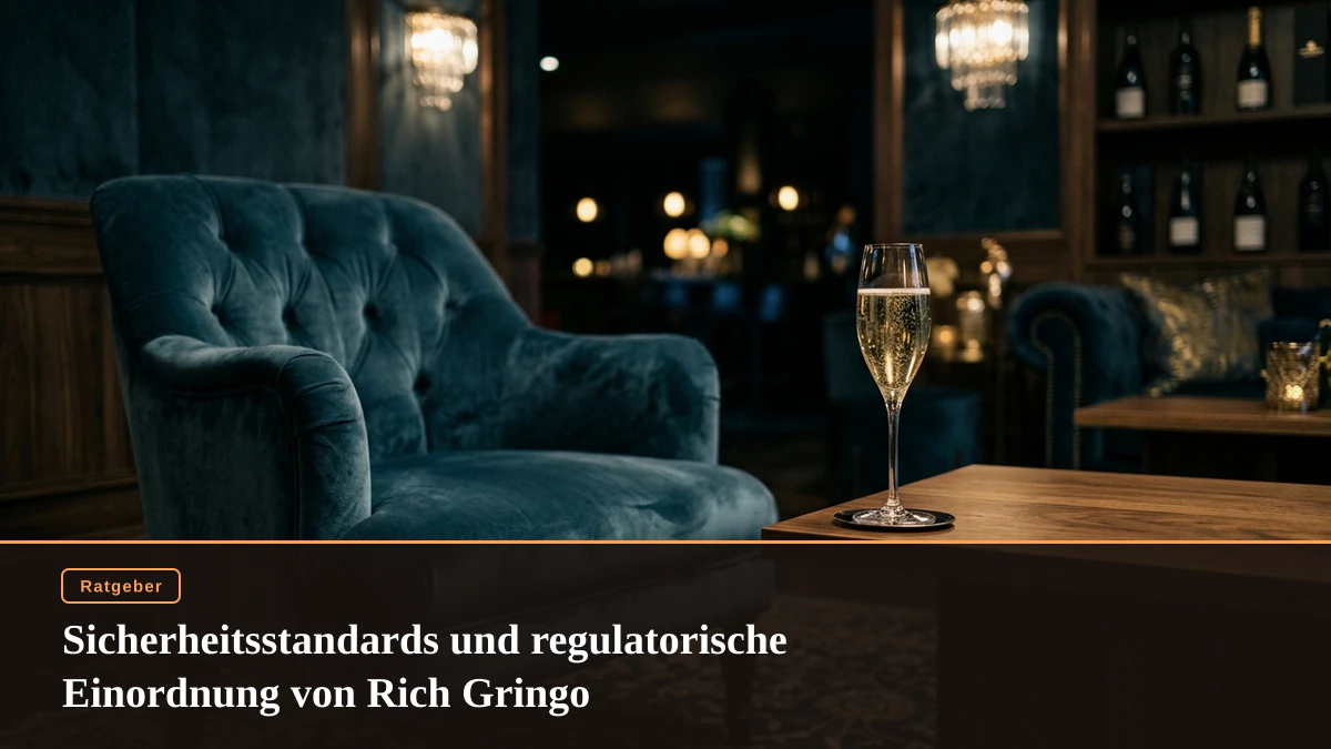 Sicherheitsstandards und regulatorische Einordnung von Rich Gringo